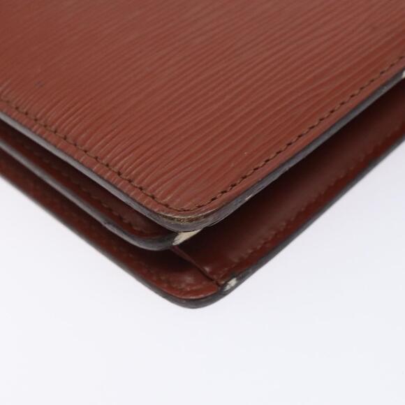 LOUIS VUITTON Epi Capuchin Shoulder Bag Brown M52343 - Picture 15 of 16